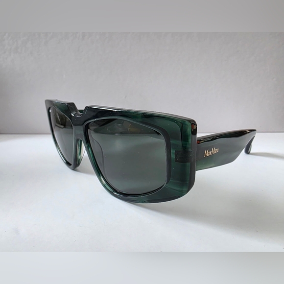 MaxMara Accessories - MaxMara Green Sunglasses